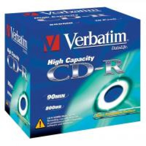 Verbatim CD-R 52x 700MB 10p jewel case DataLife,Extra Protection, bez nadruku
