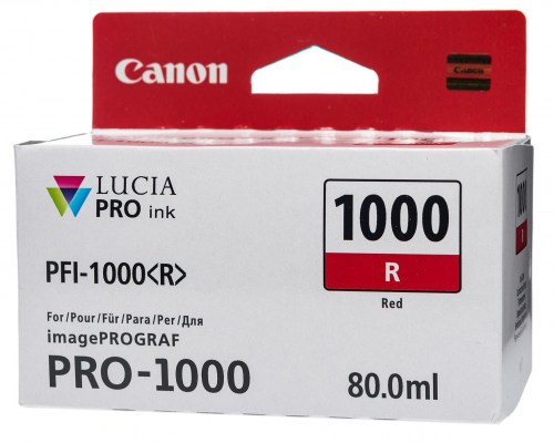 Canon Tusz PFI1000 Red 80 ml 