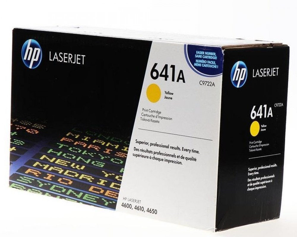 HP Toner C9722A Yellow 8K