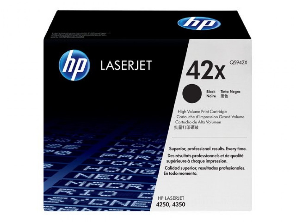 HP Toner nr 42X Q5942X Black 20K