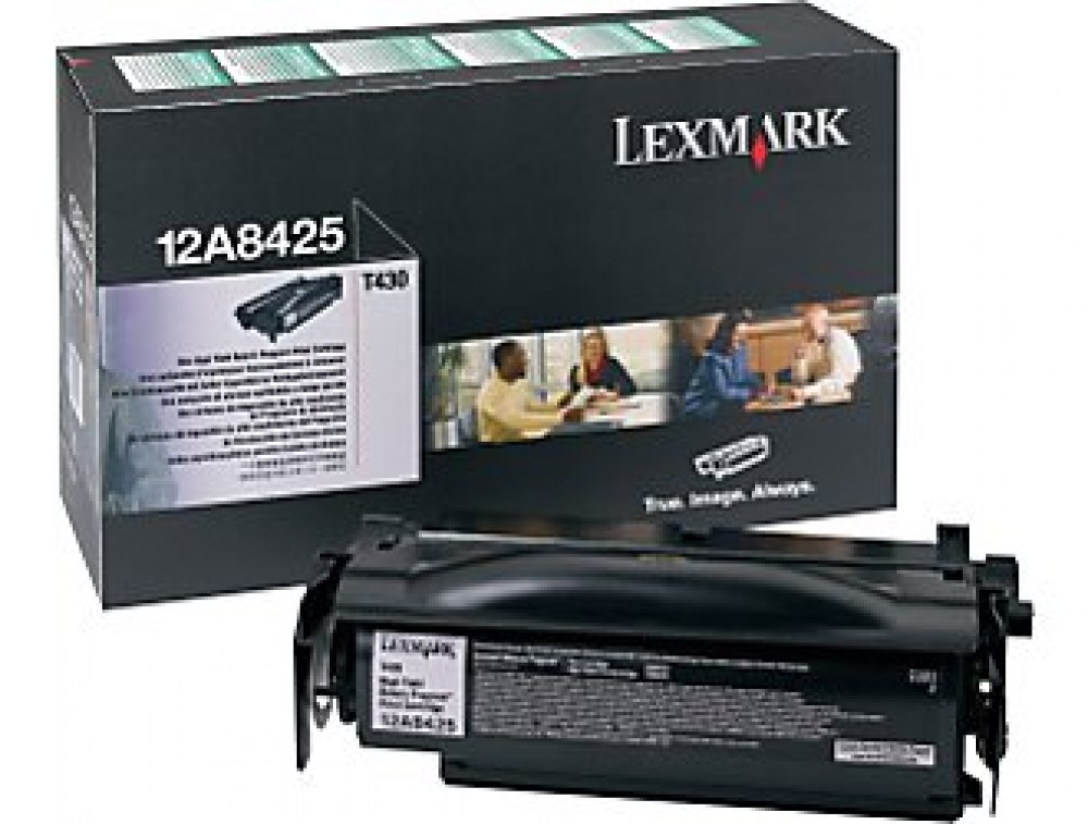 Lexmark Toner T430 12A8425 Black 12K