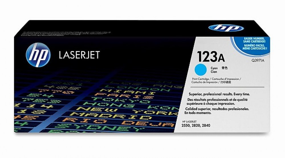 EOL HP Toner nr Q3971A Cyan 2k