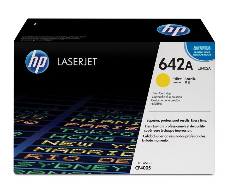 HP Toner CB402A Yellow 7,5K