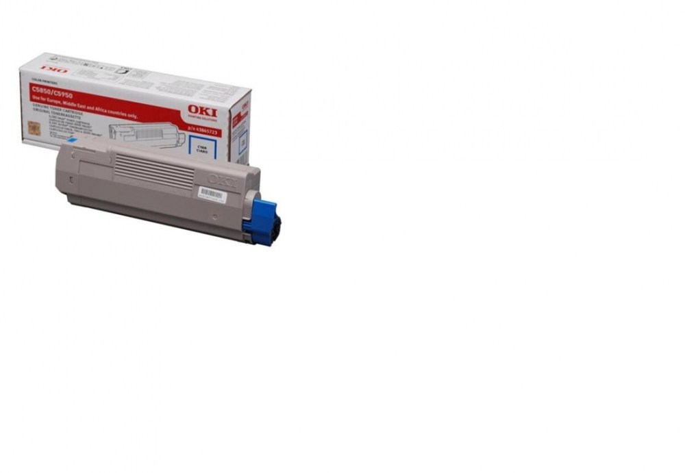OKI Toner C5850/C5950 Cyan 43865723 6K