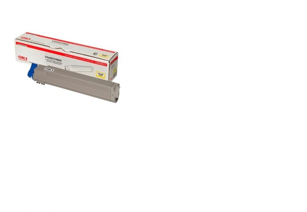 OKI Toner C96/C98 Yellow 42918913 15K