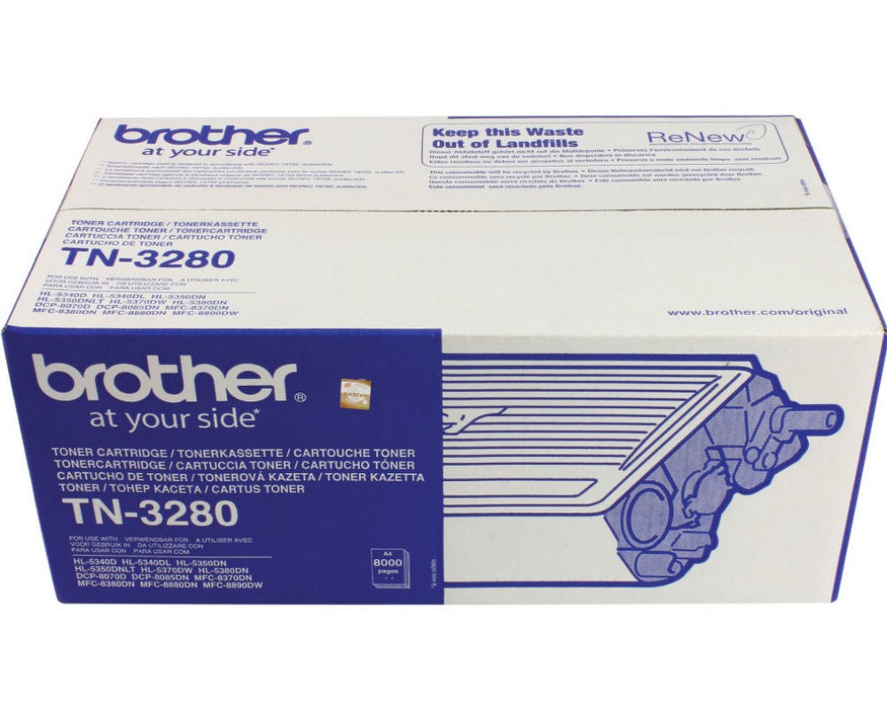 Brother Toner TN-3280 Black 8K