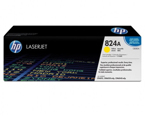 HP Toner nr 824 CB382A Yellow 21K 