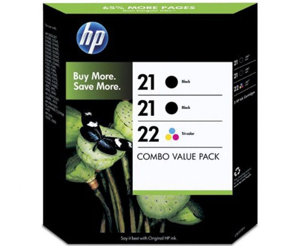 HP Tusz nr 21+21+22 SD400AE