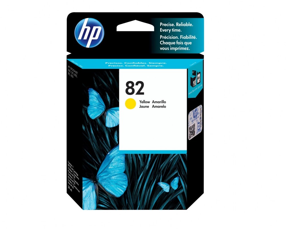 HP Tusz nr 82 CH568A Yellow