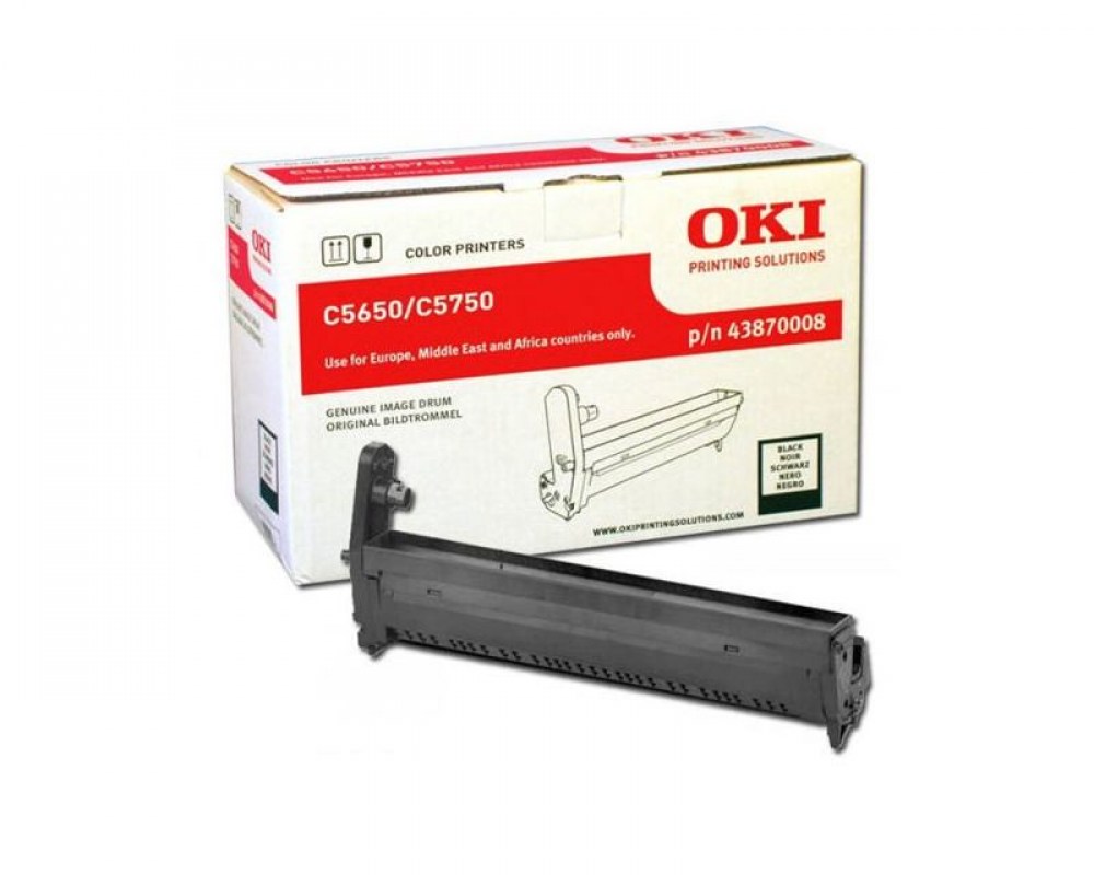 OKI Bęben C5650/C5750 Black 43870008