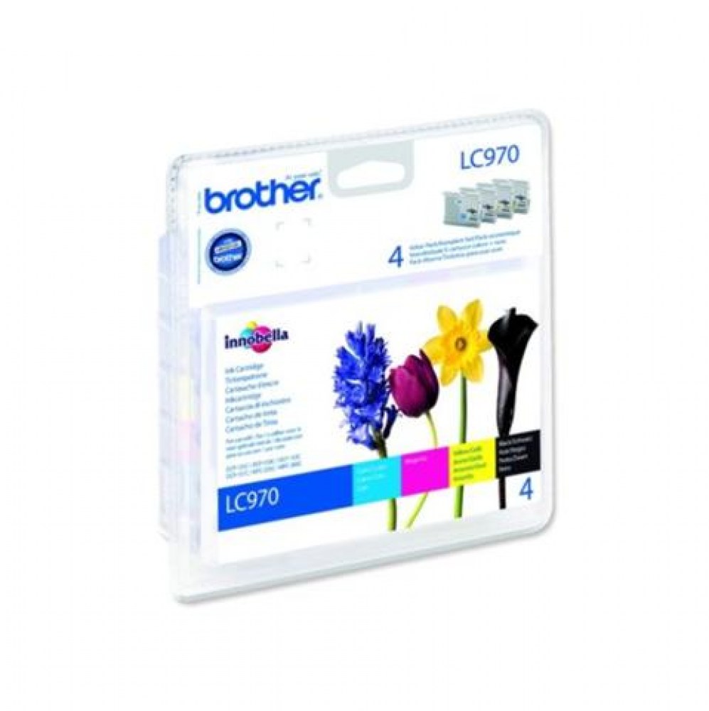 EOL Brother Tusz LC970 CMYK 4pack