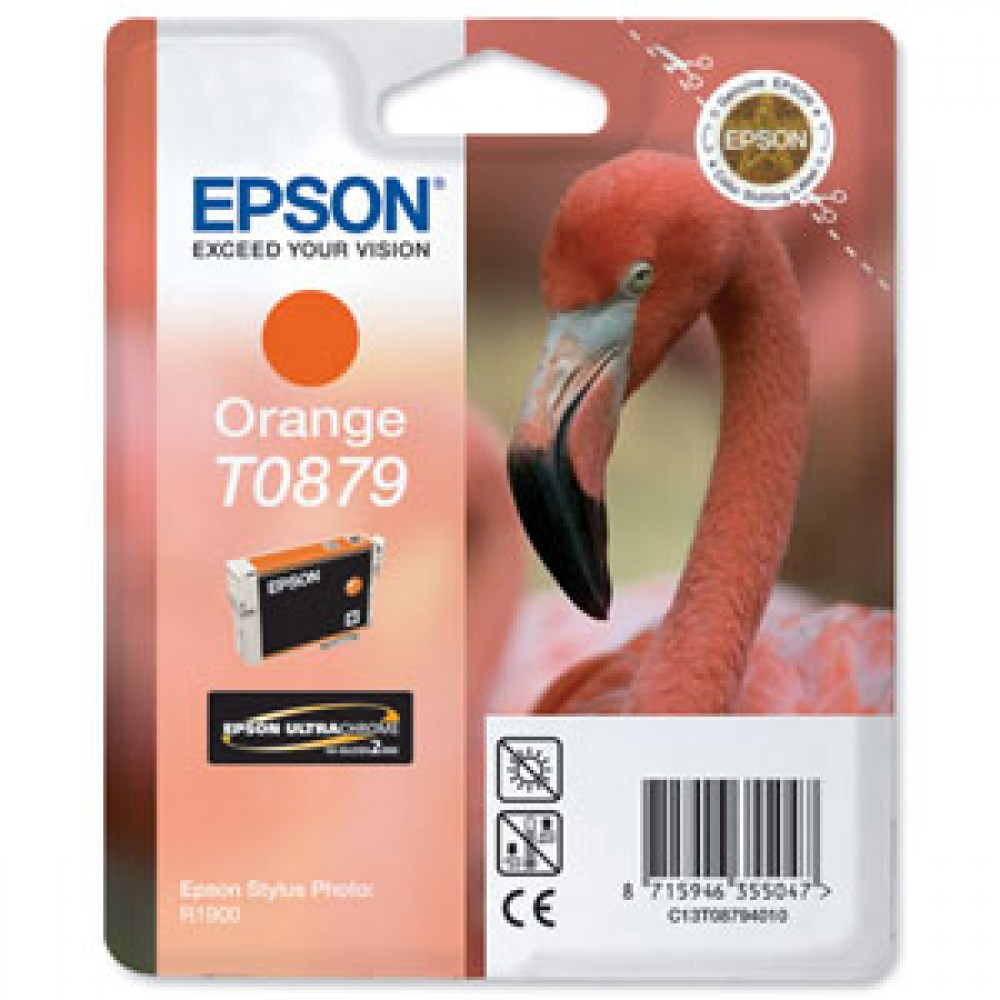 Epson Tusz Stylus Photo R1900 T0879 Orange 11ml