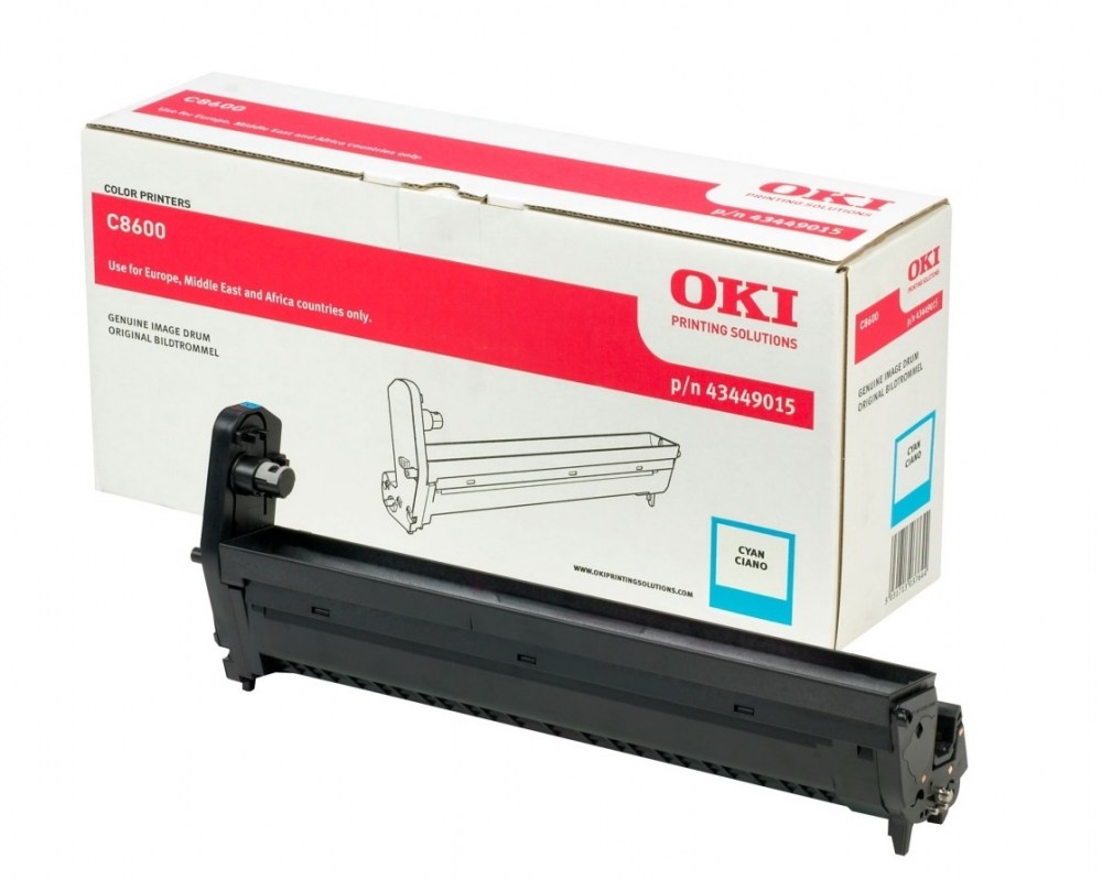 OKI Bęben C8600/8800 Cyan 43449015 20K