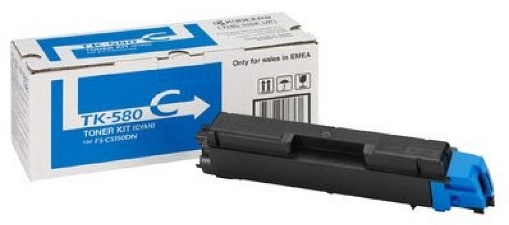 Kyocera Toner TK-580C Cyan 1T02KTCNL0
