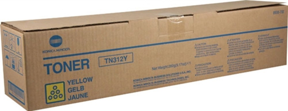 Minolta Toner TN-312Y C352 Yellow 12K