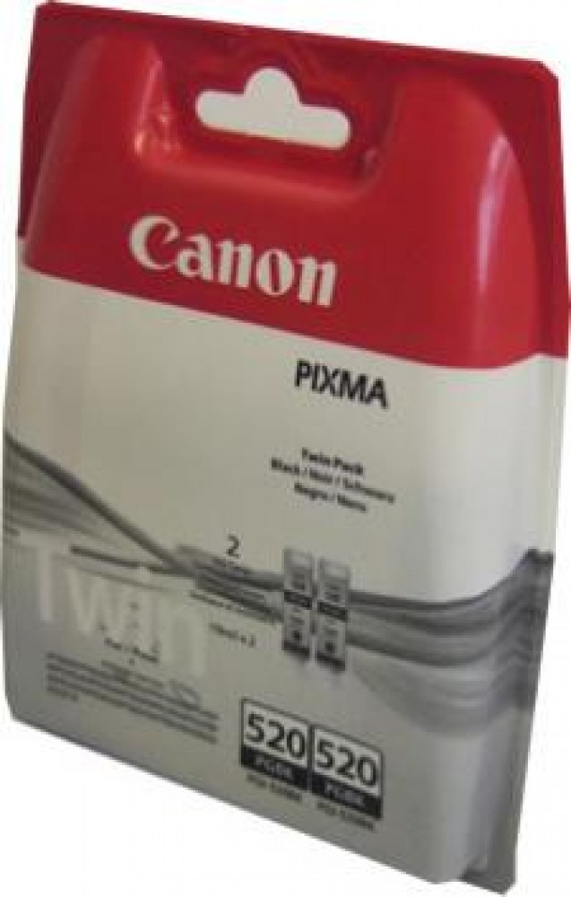 Canon Tusz PGI-520 Black 2pack 2 x 19 ml