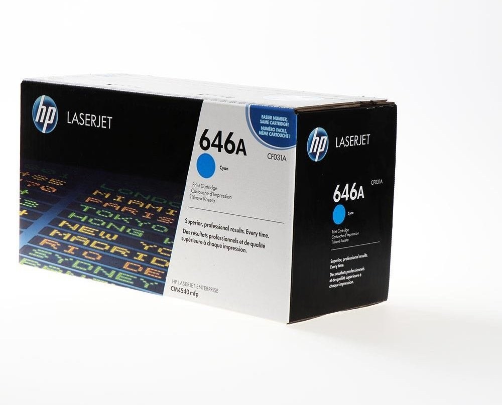 HP Toner nr 646A CF031A Cyan