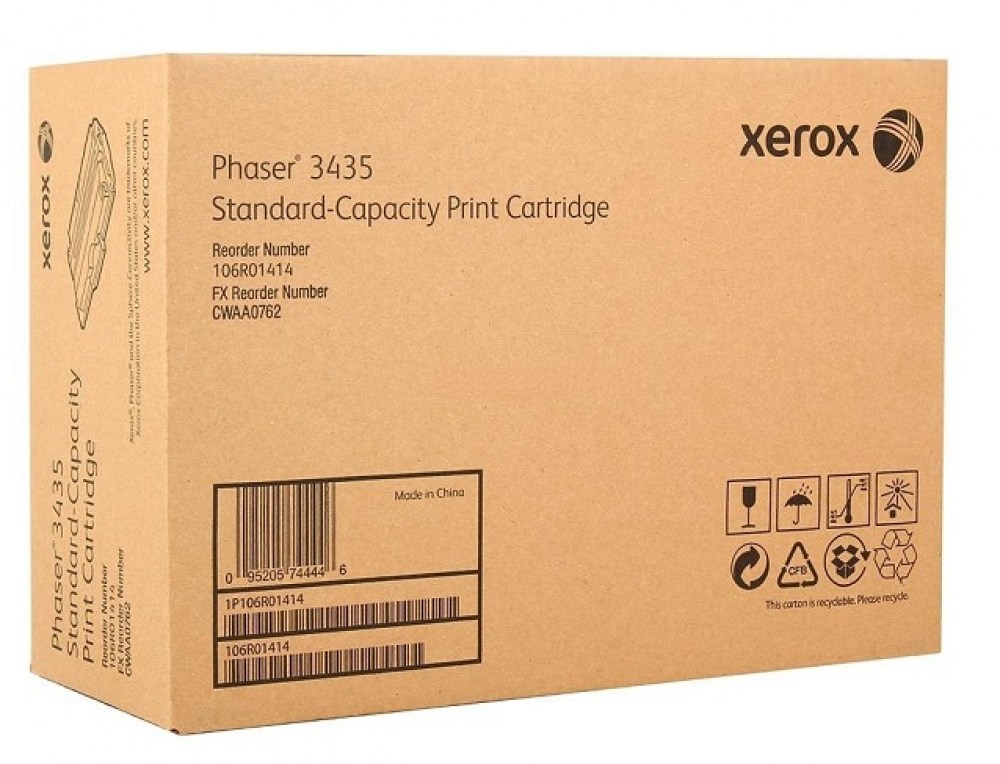 Xerox Toner Phaser 3435 106R01414 Black