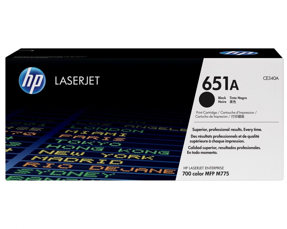 HP Toner nr 651A CE340A Black 13,5K