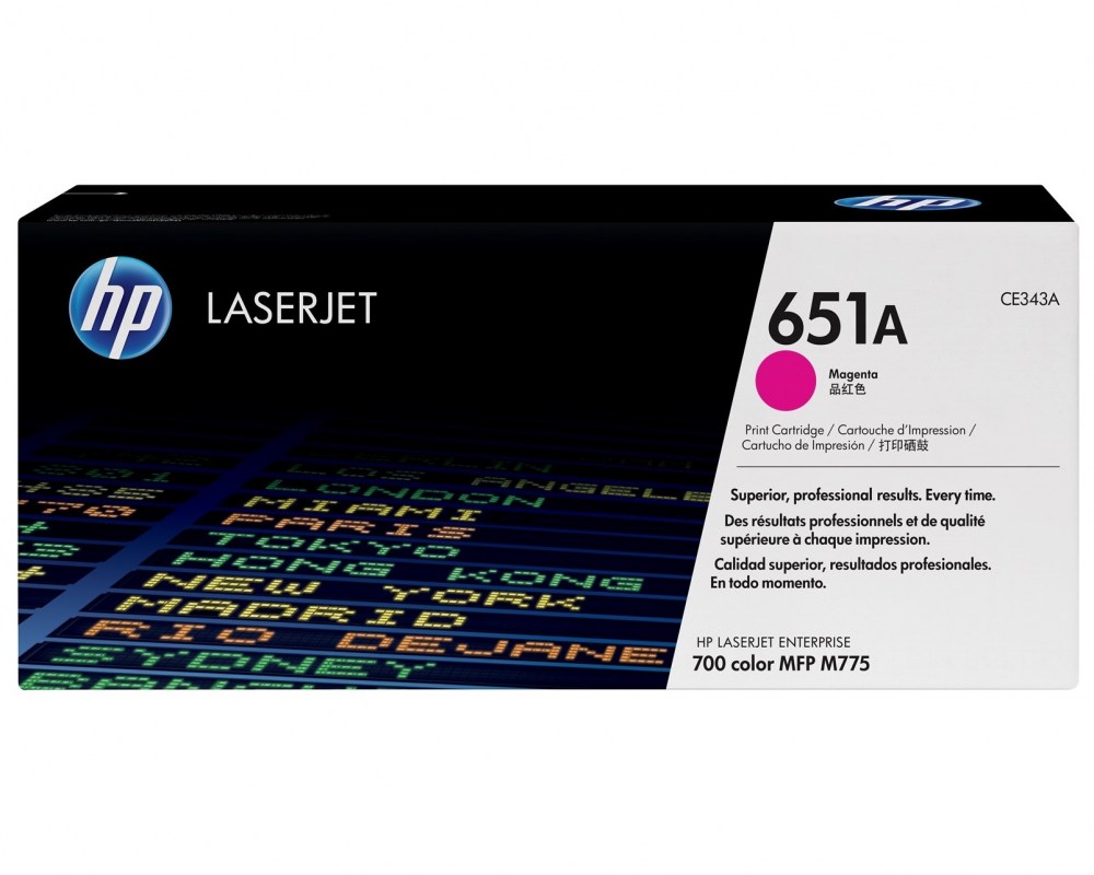 HP Toner nr 651A CE343A Magenta 16K