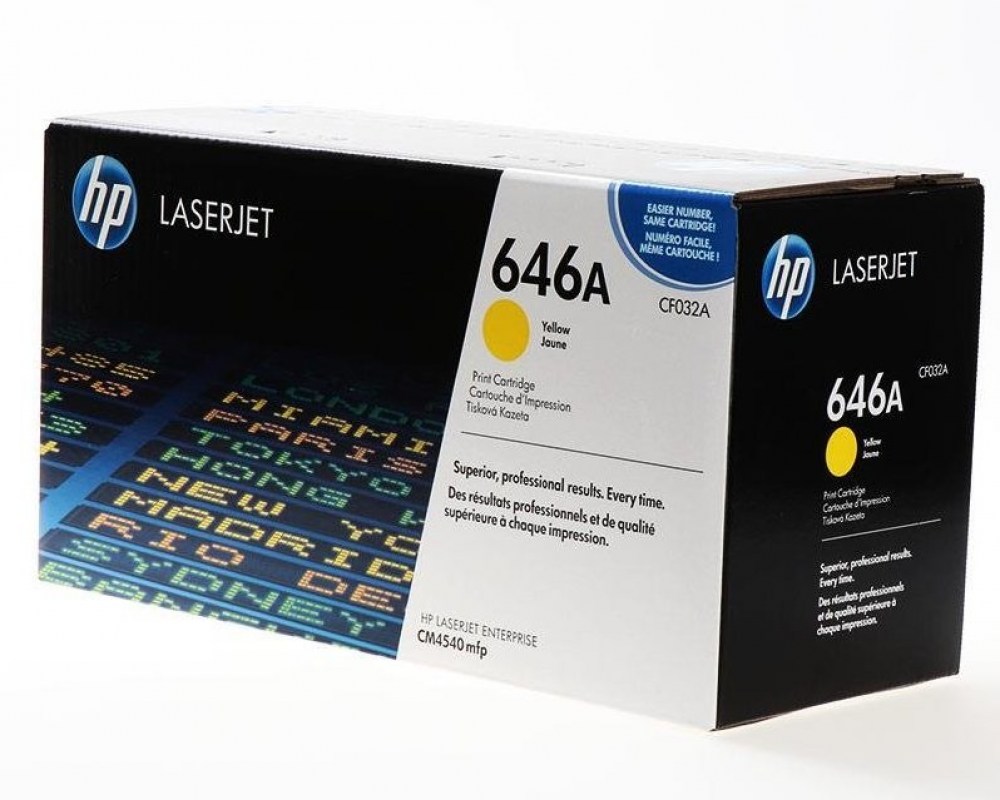 HP Toner nr 646A CF032A Yellow