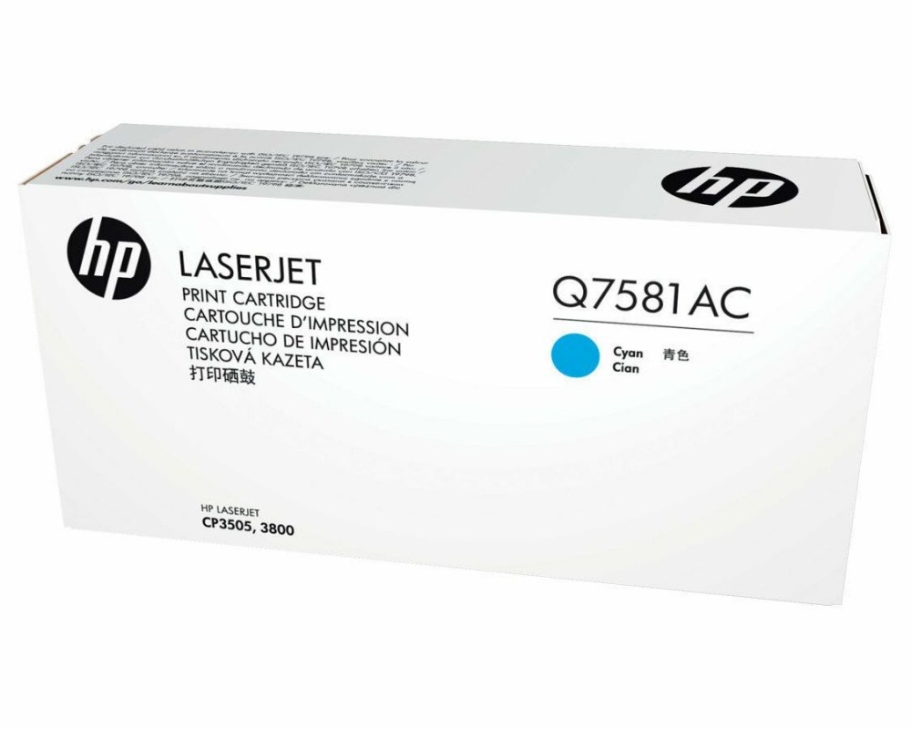 HP Toner nr Q7581AC Cyan 6K