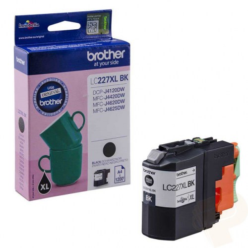 Brother Tusz LC227XLBK Black 1,2K 