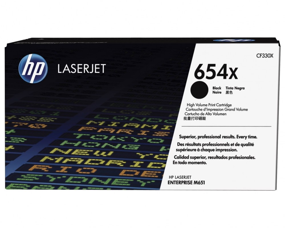 HP Toner nr 654X CF330X Black 20,5K