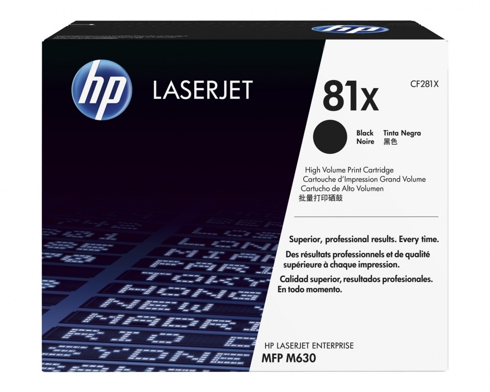 HP Toner nr 81A CF281X Black 25K