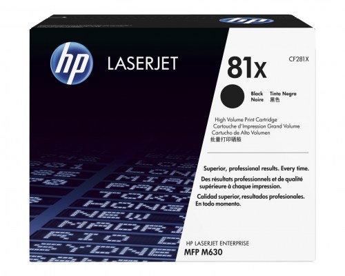 HP Toner nr 81A CF281X Black 25K 