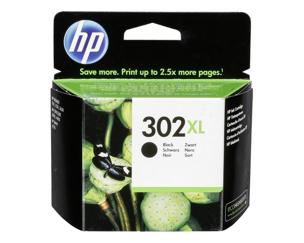 HP Tusz nr 302XL F6U68AE black