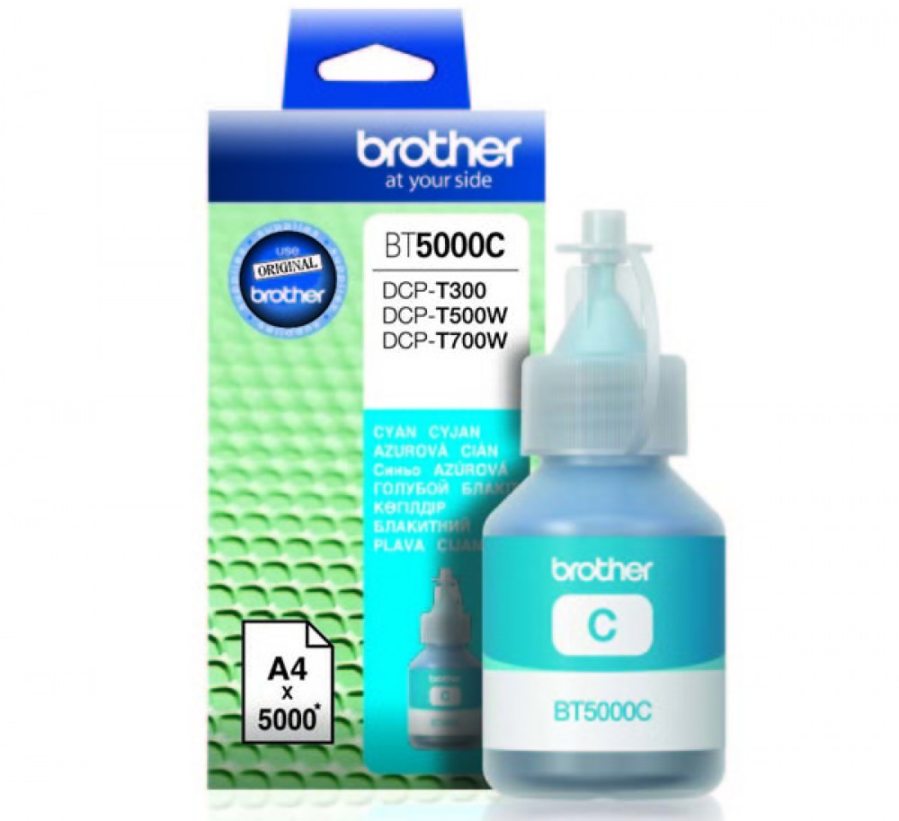Brother Tusz BT5000C Cyan 5K