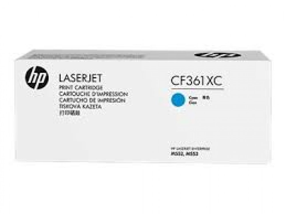 HP Toner nr 508XC CF361XC Cyan 9.5K