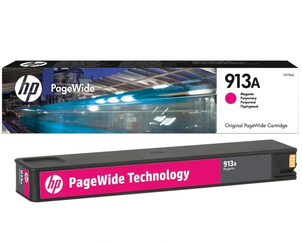 HP Tusz nr 913A F6T78AE Magenta 3K