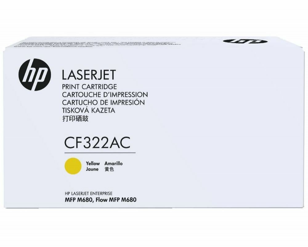 HP Toner nr 653A CF322AC Yellow 16,5K
