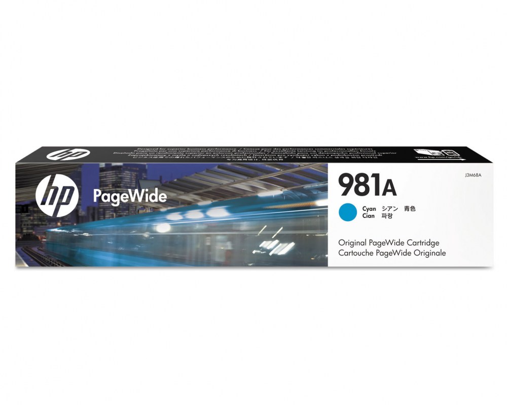 HP Tusz nr 981X L0R09A Cyan 10K