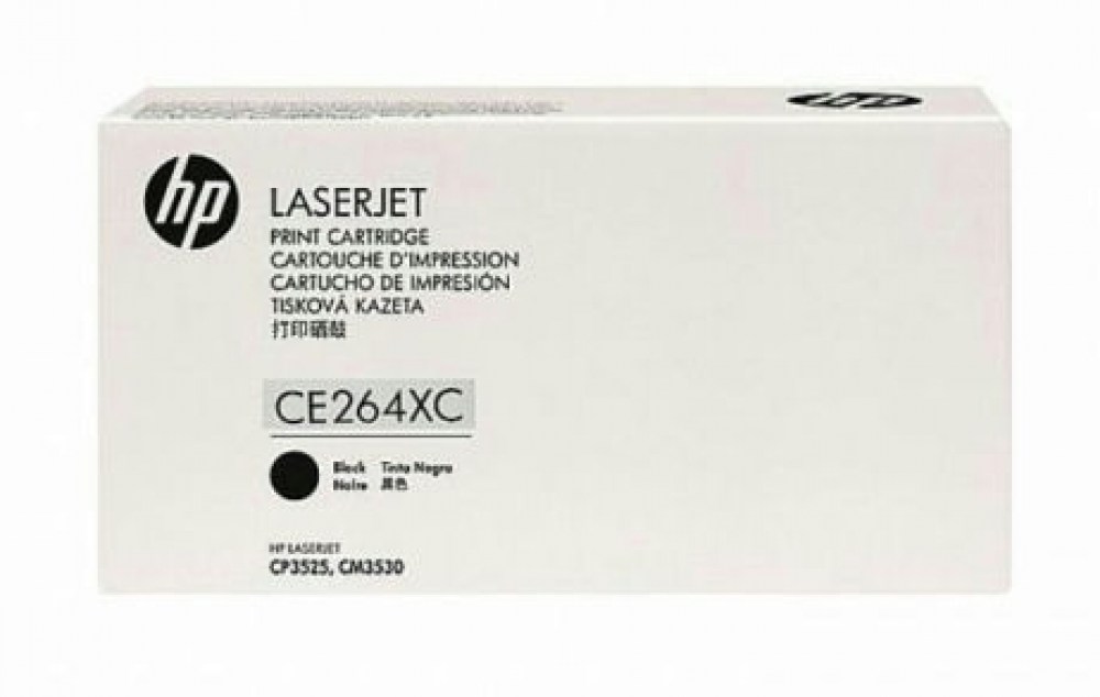 HP Toner CE264XC Black 17K