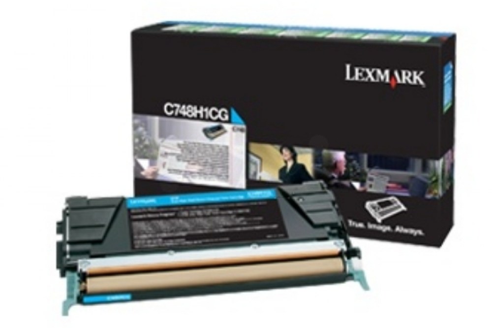 Lexmark Toner C748 C748H3CG Cyan 10K