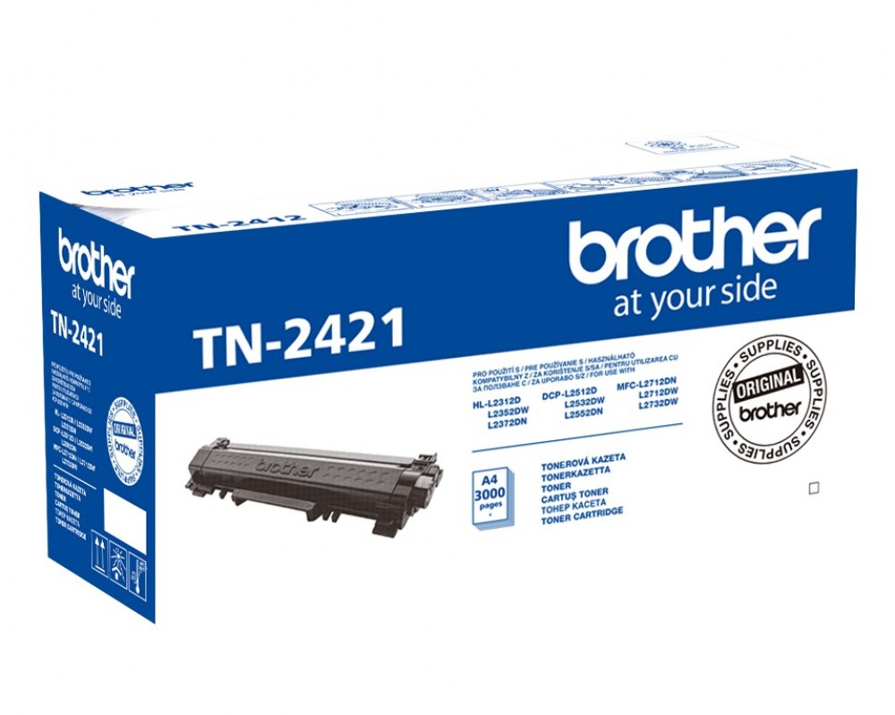 Brother Toner TN-2421 Black 3000s
