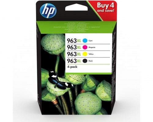 HP Tusz nr 963XL 3YP35AE CMYK 4pack 3YP35AE