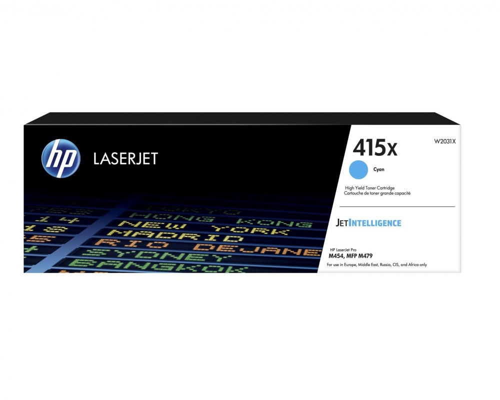 HP Toner nr 415X W2031X Cyan 6K W2031X