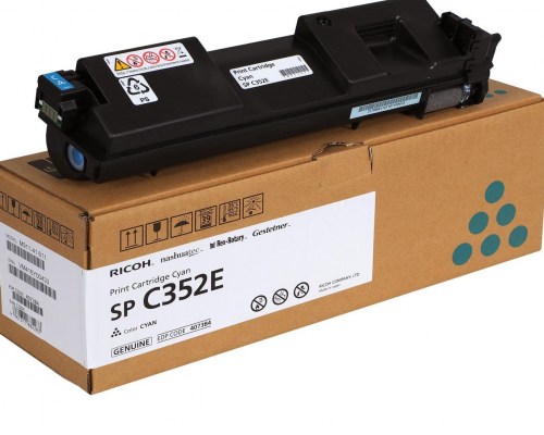 Ricoh Toner SPC352 407384 Cyan 9K