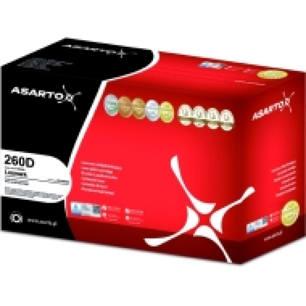 Bęben Asarto do Lexmark E260 I 30000str. I E260/360/460/462 | black