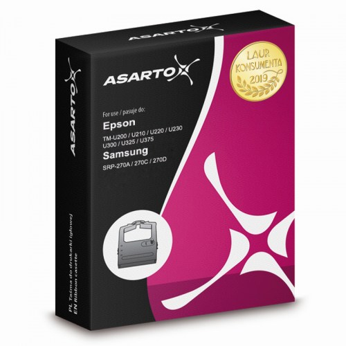 Taśma Asarto do Epson ERC-28 | black